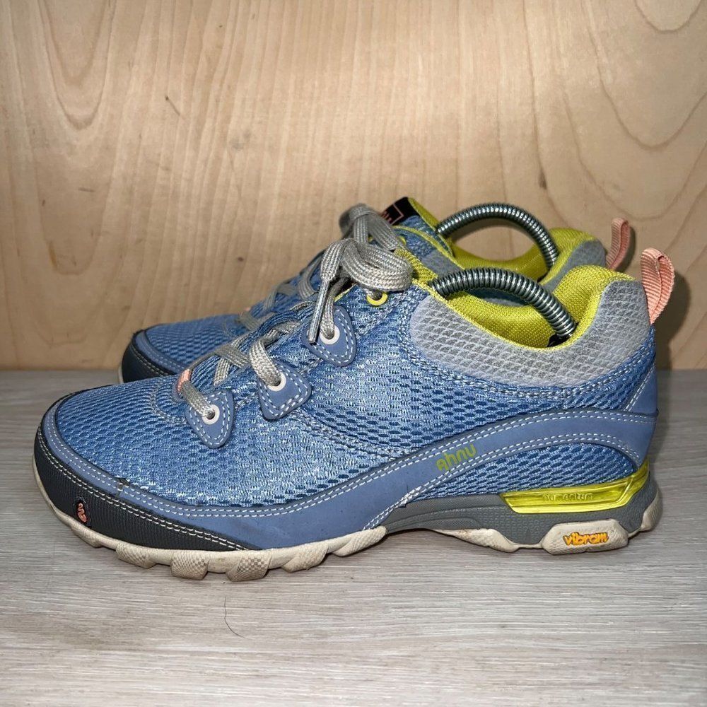 Ahnu Numentum Hiking Shoes Blue F19615L Women's 7